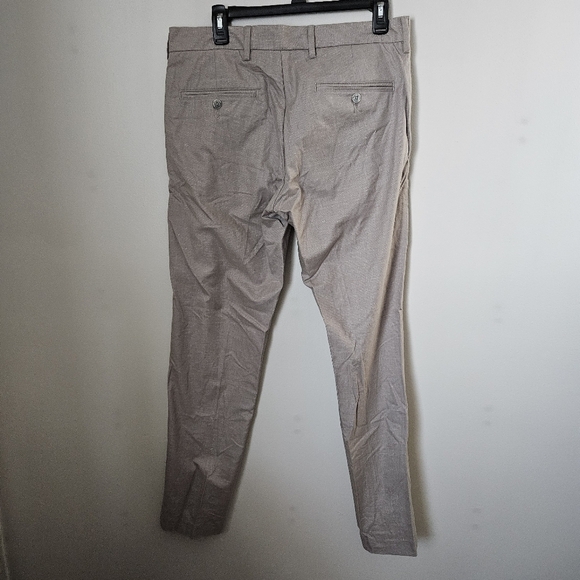 Nordstrom Pants Light Tan Gray Beige Mens Shop 32x32 Classic Athletic Fit - Picture 4 of 10